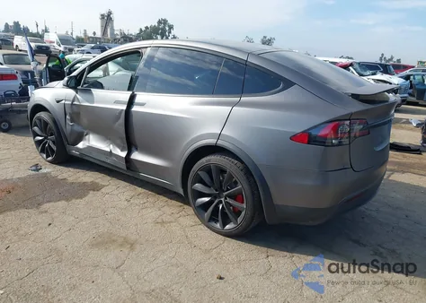2020 Tesla Model X Long Range Dual Motor All-Wheel Drive/Long Range Plus Dual Motor All-Wheel Drive from USA, damaged, VIN 5YJXCBE26LF273414